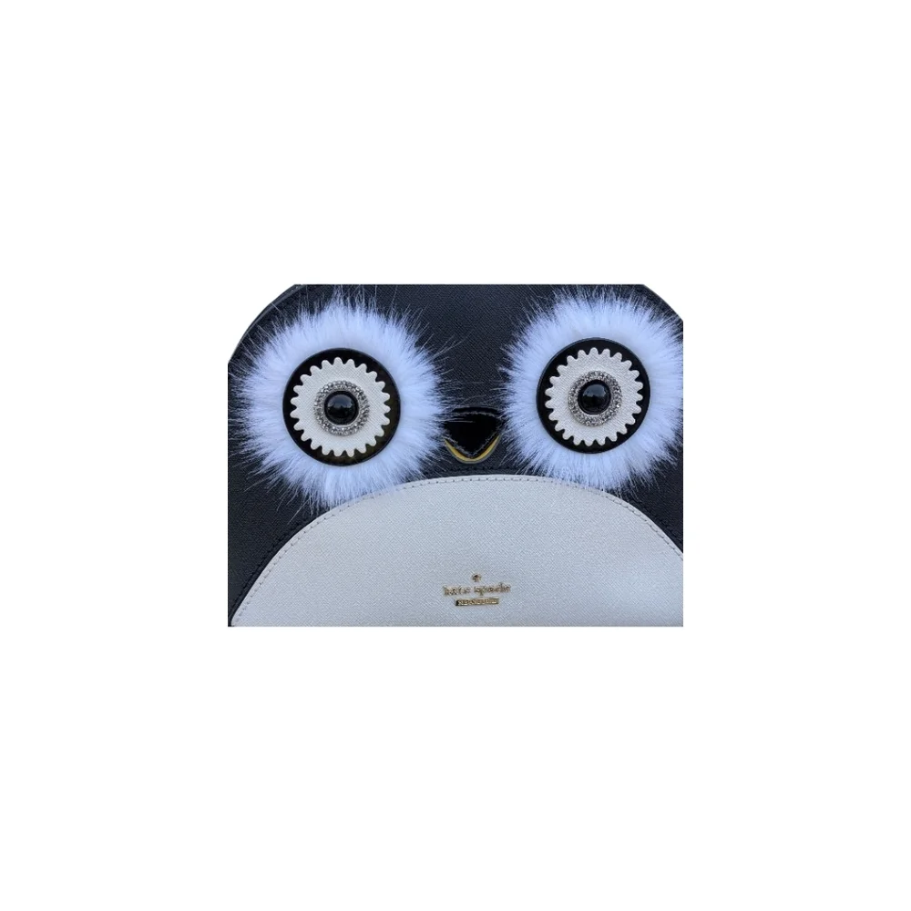 New Kate Spade Set ♠️ Dashing Beauty Penguin Small Lottie Dome Purse/Wallet Set